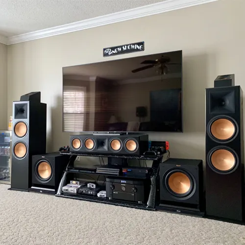 What kind of speakers do families use